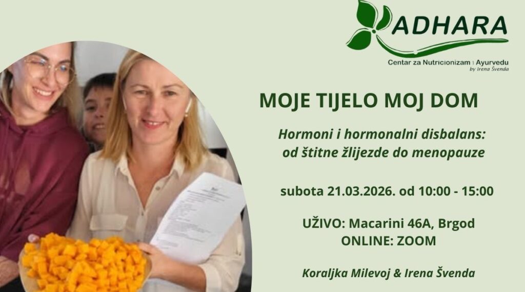 MOJE TIJELO MOJ DOM